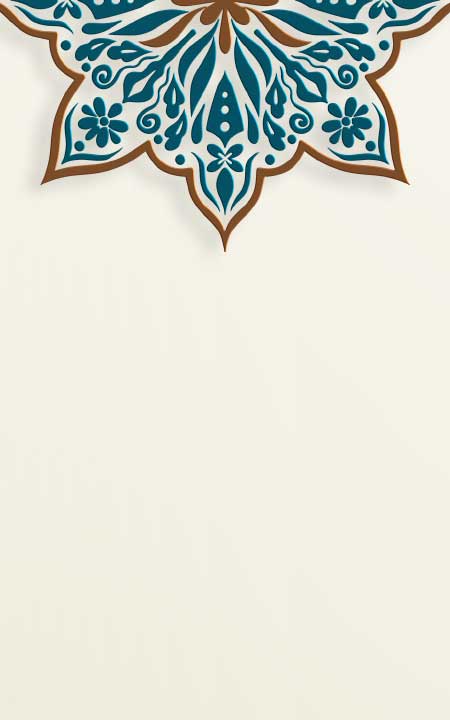Preview tema Islamic Pattern V1 untuk Prayit dan Fida